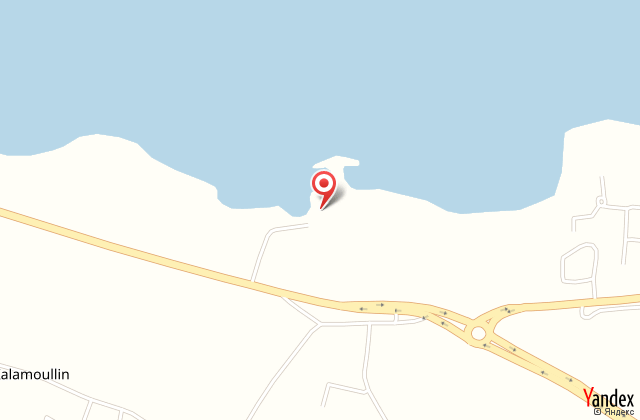 Ada beach hotel harita, map