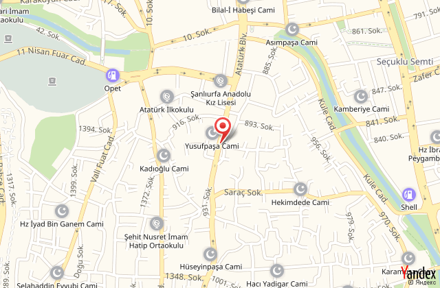 Ahranis hotel harita, map