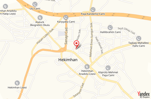 Akdin hotel harita, map