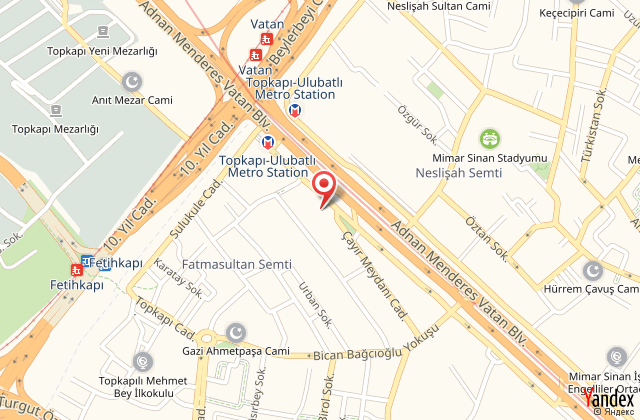 Akgn stanbul hotel harita, map