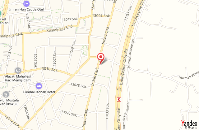 Alaat luce hotel harita, map