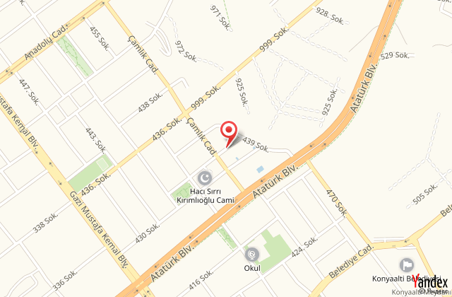 Ale hotel harita, map
