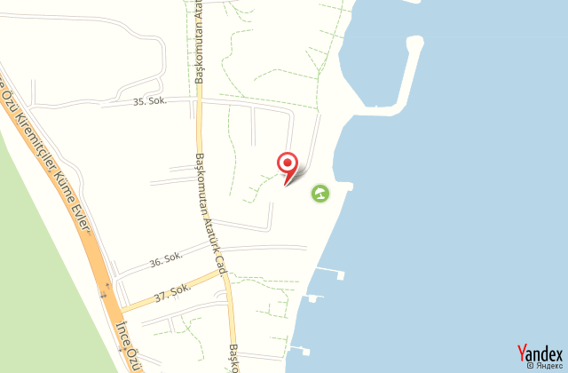 Allure beach resort harita, map