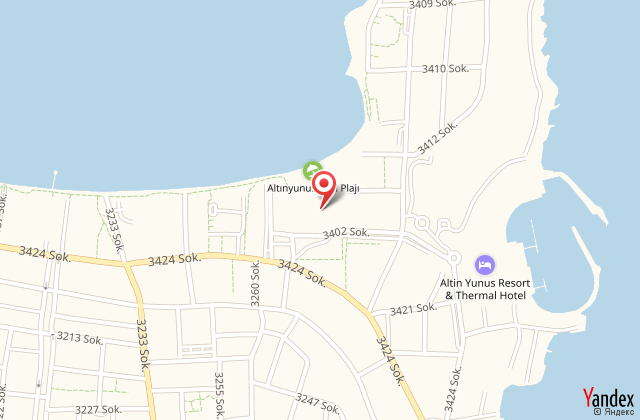 Altn yunus apart hotel harita, map