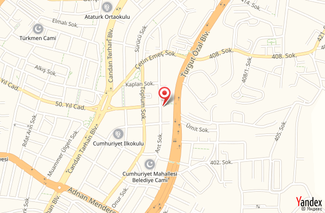 Altnba apart hotel harita, map