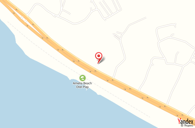 Amelia beach resort hotel & spa harita, map