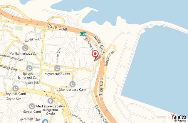 Anl otel harita, map