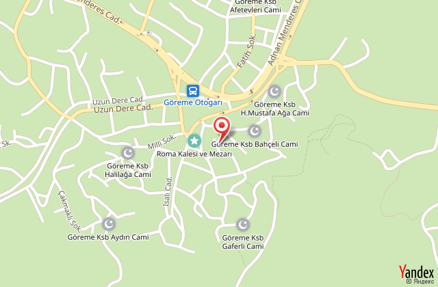 Apex cave hotel harita, map