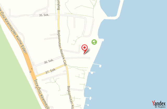 Aqua bella beach hotel harita, map