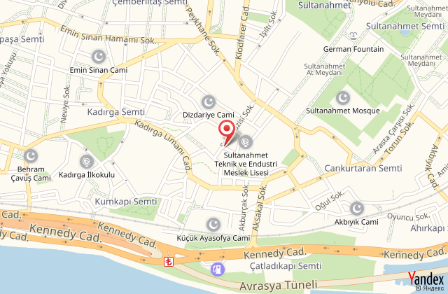 Arena hotel stanbul harita, map