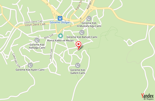 Arif cave hotel harita, map