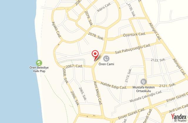 Artemis ren tatil ky harita, map