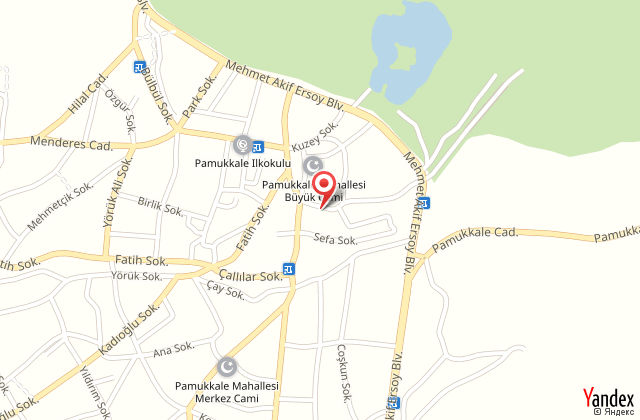 Artemis yrk hotel harita, map