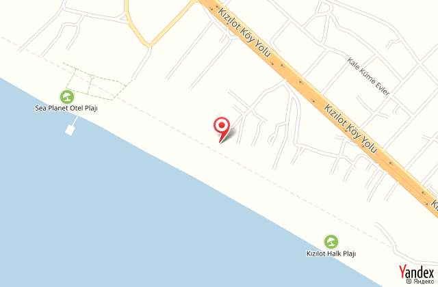 As queen beach hotel harita, map