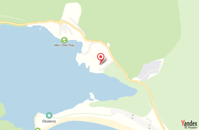 Oba beach hotel & restaurant harita, map