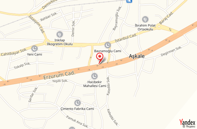 Akale otel evim harita, map