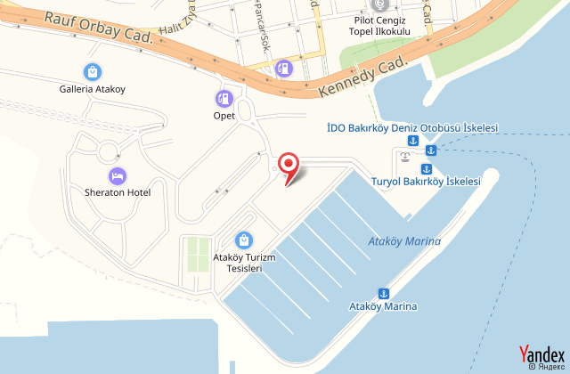 Ataky marina park residences harita, map