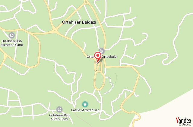 Atilgan kapadokya otel harita, map