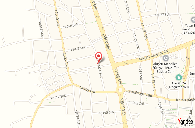 Avenue alaat hotel harita, map