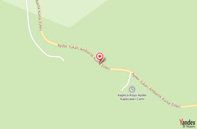 Ayder izmirlim otel harita, map