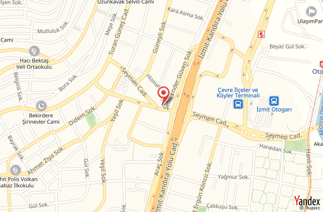 Baltrk hotel izmit harita, map