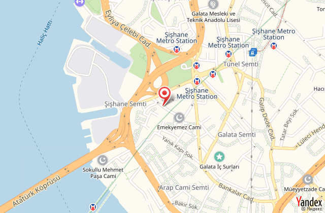 Blue istanbul hotel taksim harita, map