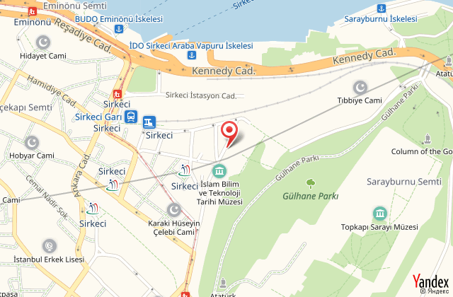 Bosphorus family old city hotel harita, map