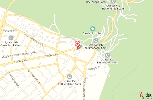 Buket cave hotel harita, map