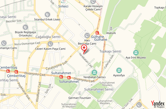 Celal sultan hotel harita, map