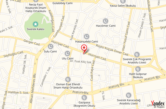 elebi hotel harita, map