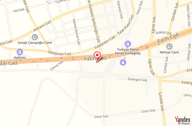 elik saray hotel harita, map