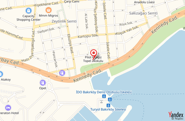 Cevheri's hotel & restaurant harita, map