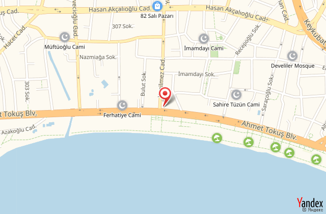 imen otel harita, map