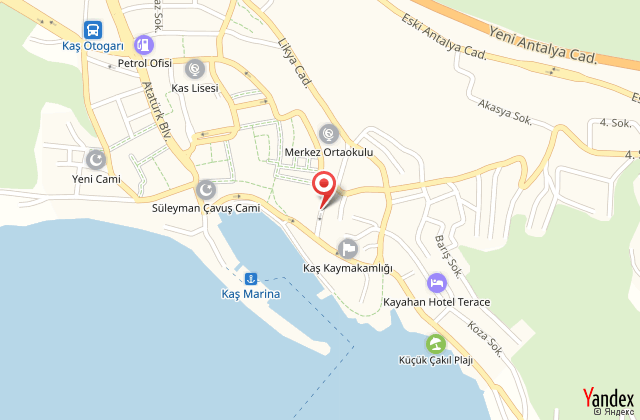 nar butik hotel harita, map