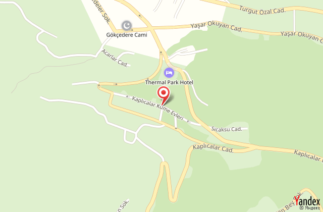 nar otel yalova harita, map