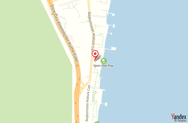 Club hotel rama harita, map