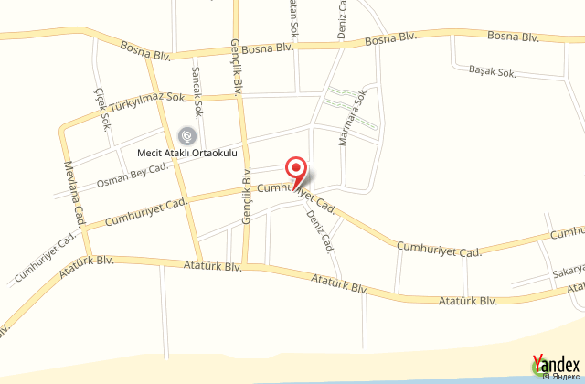 Club rgen hotel harita, map