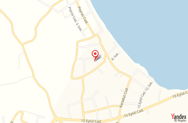 Cunda sevin otel harita, map