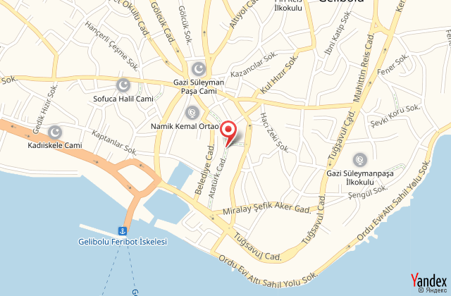 Dilma hotel harita, map