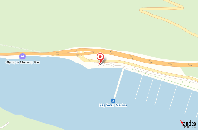 Doria hotel yacht club harita, map