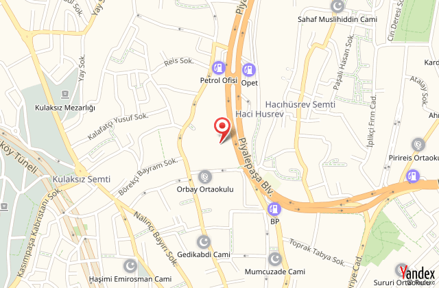 Doubletree by hilton istanbul piyalepaa harita, map