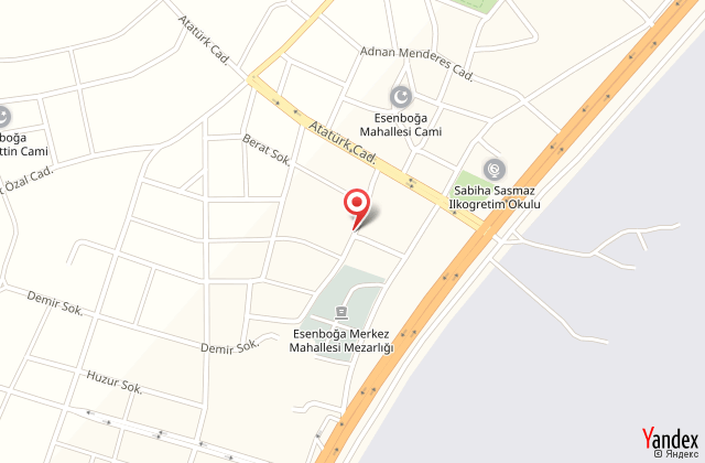 Dr aslan apart hotel harita, map