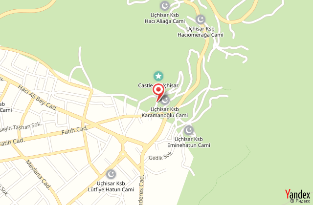 Dven hotel cappadocia harita, map