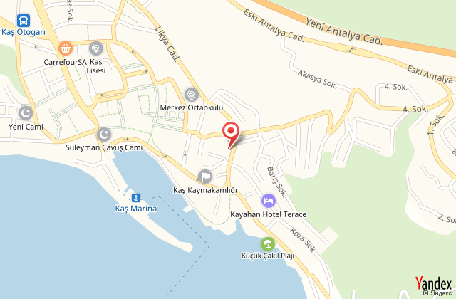 Ekici hotel harita, map