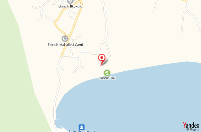 Ekincik hotel harita, map