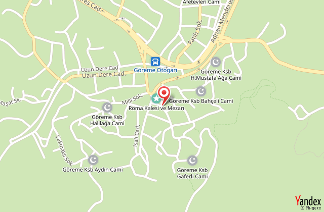 El nazar cave hotel harita, map
