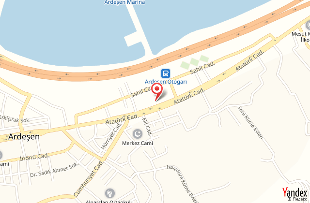 Ela hotel ardeen harita, map