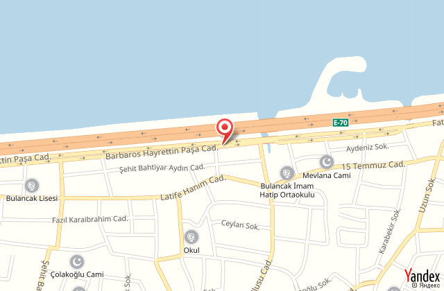 Elit apart otel bulancak harita, map