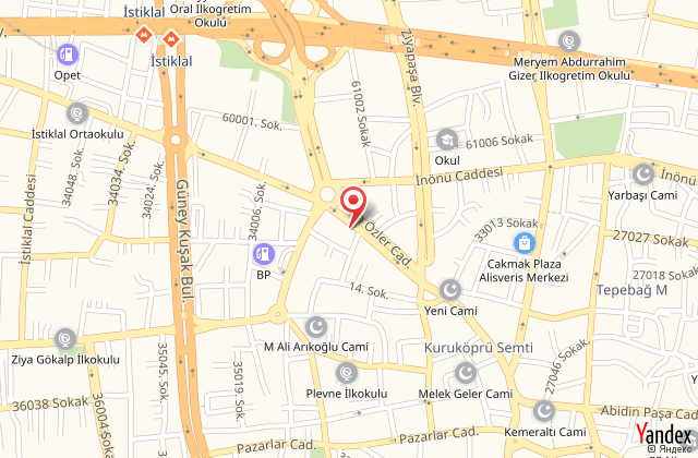 Emir royal hotel luxury harita, map