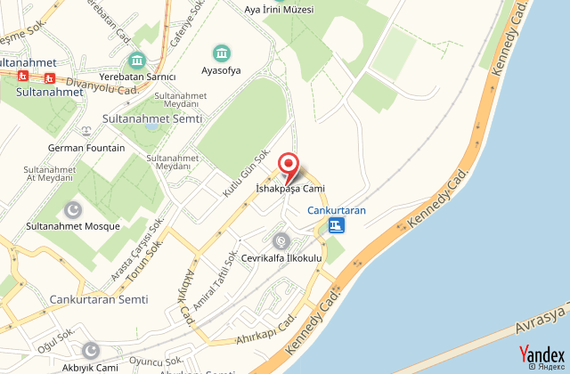 Emre hotel sultanahmet harita, map